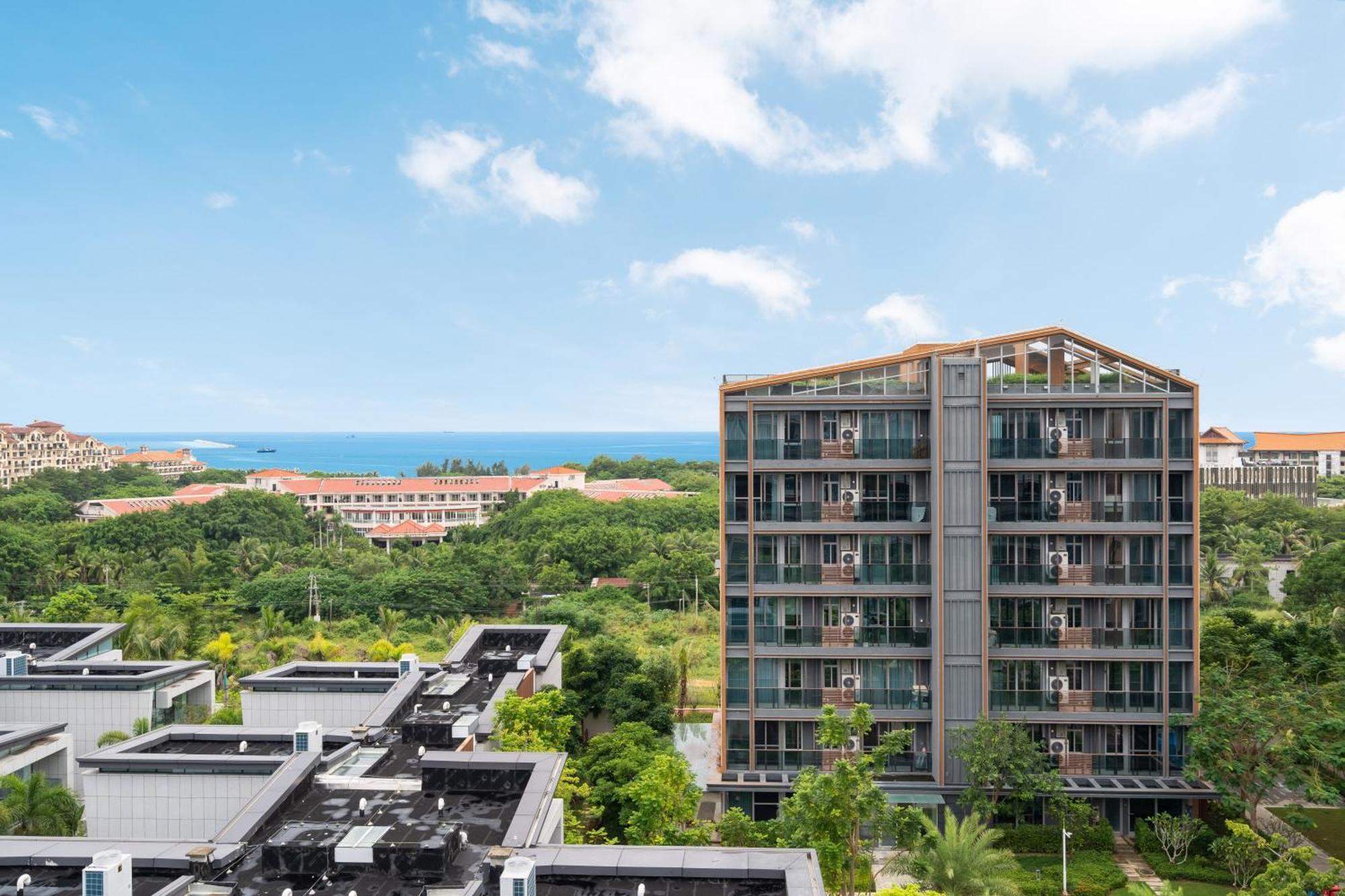 Sanya Haitang Bay Muyu Time Seaview Apartment Exterior foto